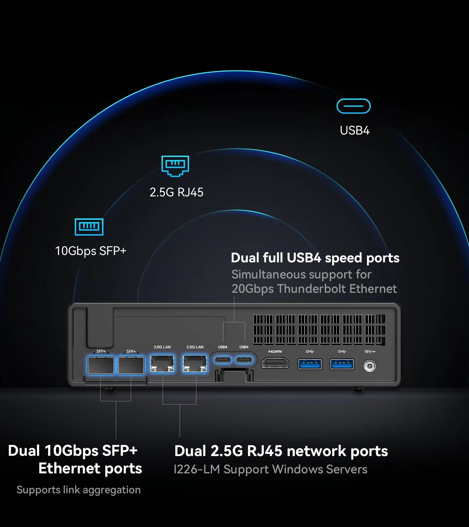 24Hrs Shipping! Minisforum MS-01 Mini PC Intel Core i5-12600H/i9