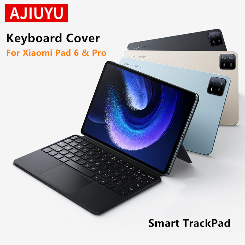 AJIUYU TrackPad Keyboard Case For Xiaomi Pad 6 Pro 11 inch 2023