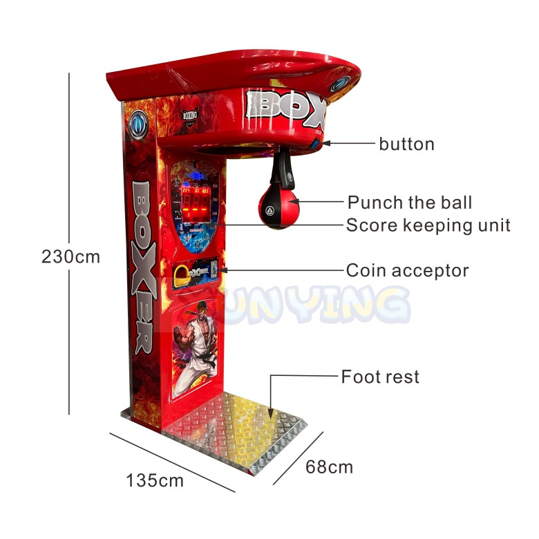 ☆茶屋ちゃま☆ one punch boxing machine ☆茶屋ちゃま☆ one punch