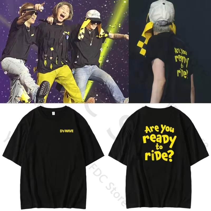 Daesung D's WAVE Concert T Shirt G Dragon Taeyang Same T-shirt
