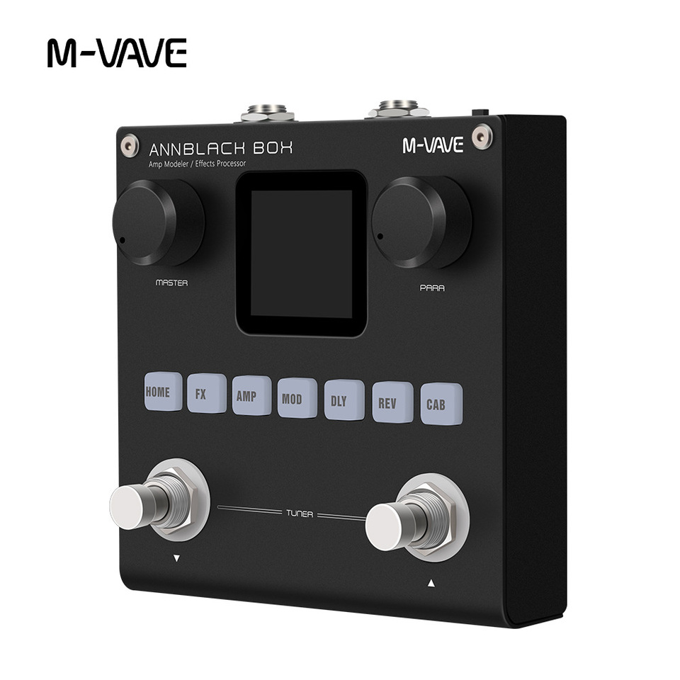 M-VAVE ANNBLACKBOX Guitar Effect Pedal Multifunctional Guitar/Bass