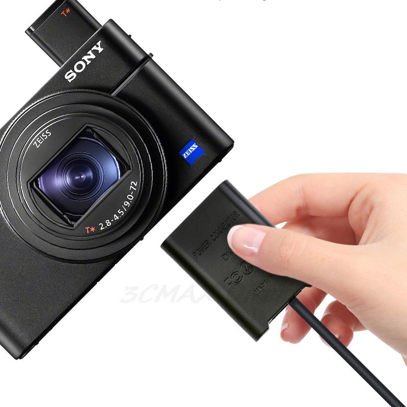 Fengbiao NP-BX1ダミーバッテリーソニーのUSB-A ZV-1 RX100 M7 M6 M5