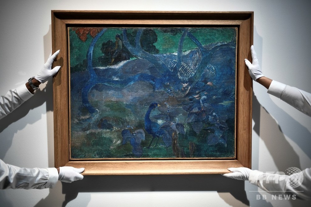 ゴーギャンのタヒチ時代の作品、約11億円で落札 写真3枚 国際