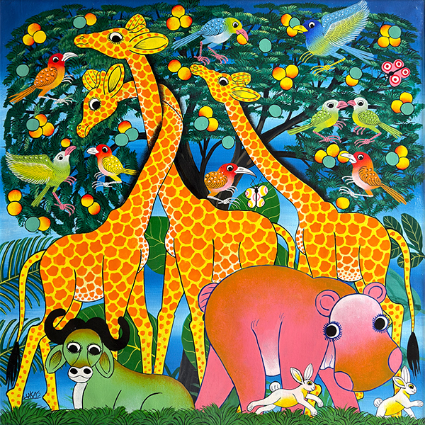 ティンガティンガ原画展＠そごう広島店 | アフリカフェ＠バラカ