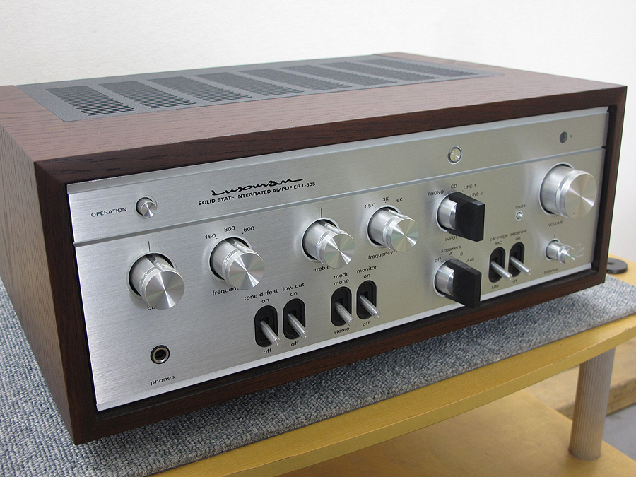 ラックスマンLUXMANプリメインアンプL-305