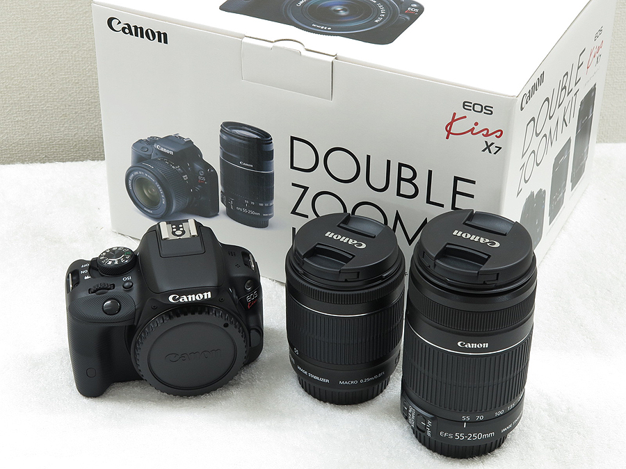 Canon EOSkiss X7 ダブルズームキット 【公式通販】