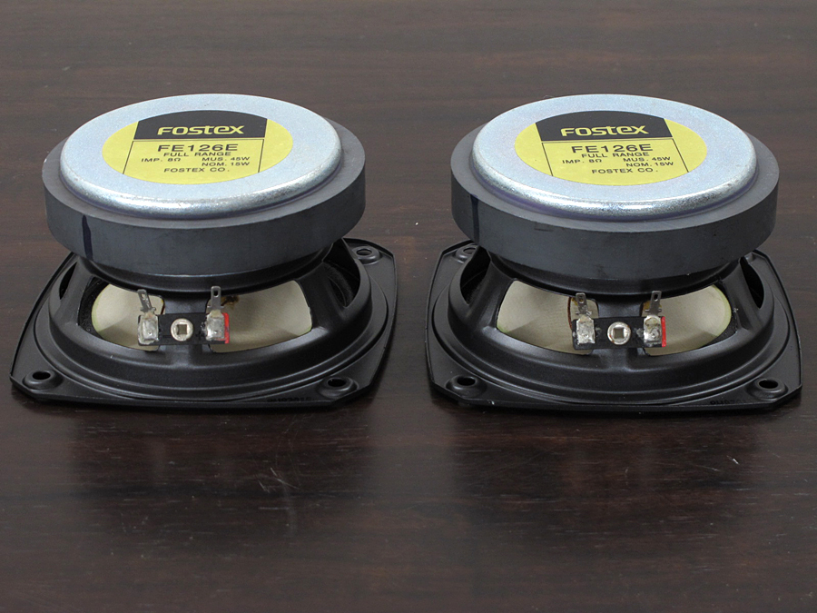 フォステクス FOSTEX FE126E 12cm フルレンジ スピーカー @32725