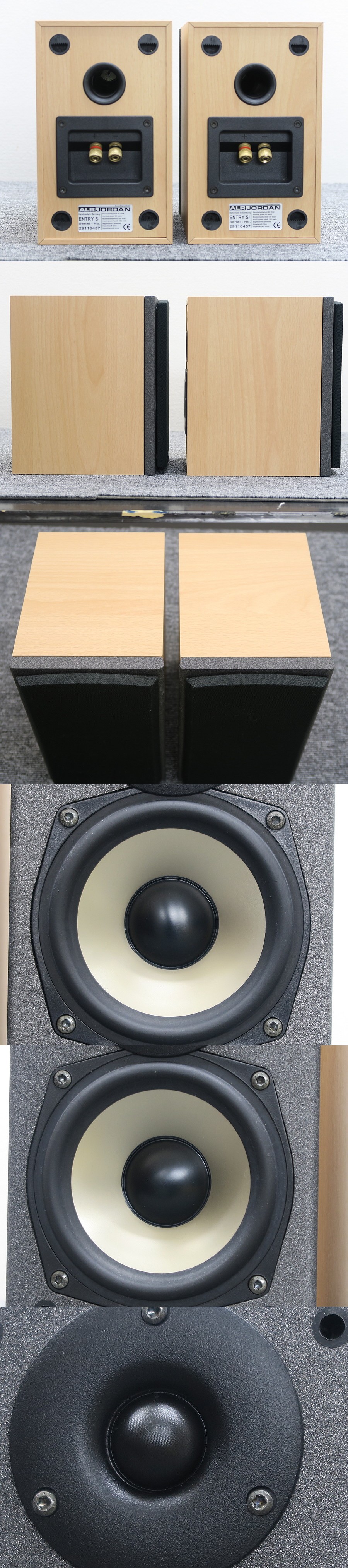 エーエルアール ジョーダン ALR JORDAN ENTRY Si スピーカー ペア