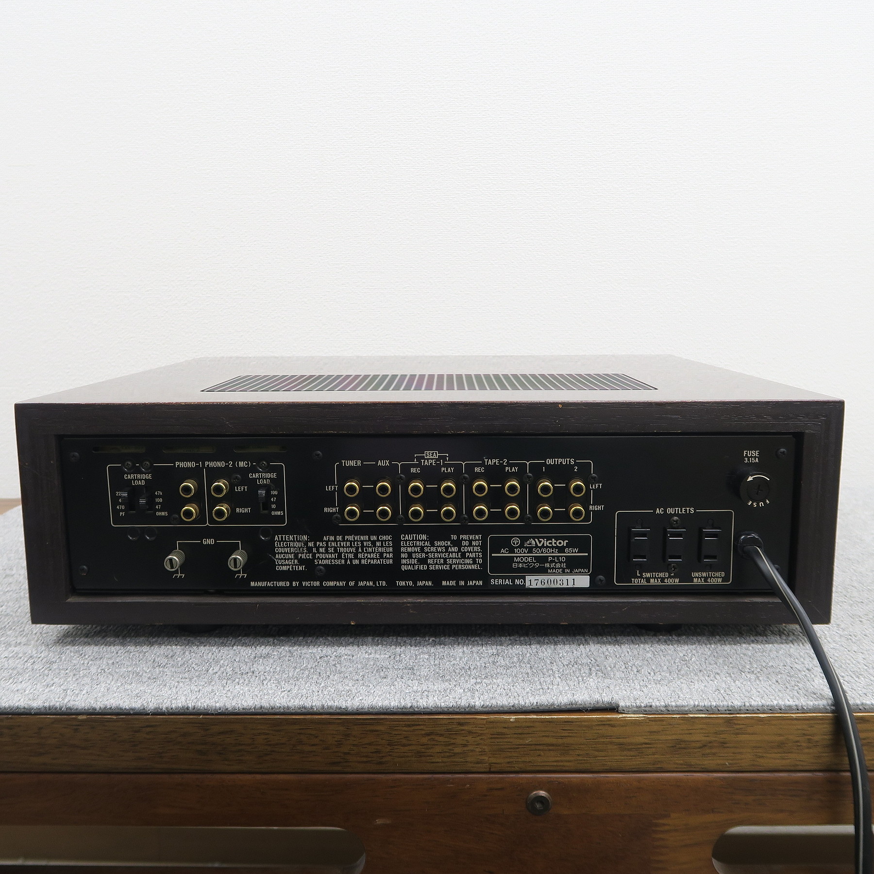 Aランク】ビクター Victor P-L10 プリアンプ @50549 / 中古オーディオ