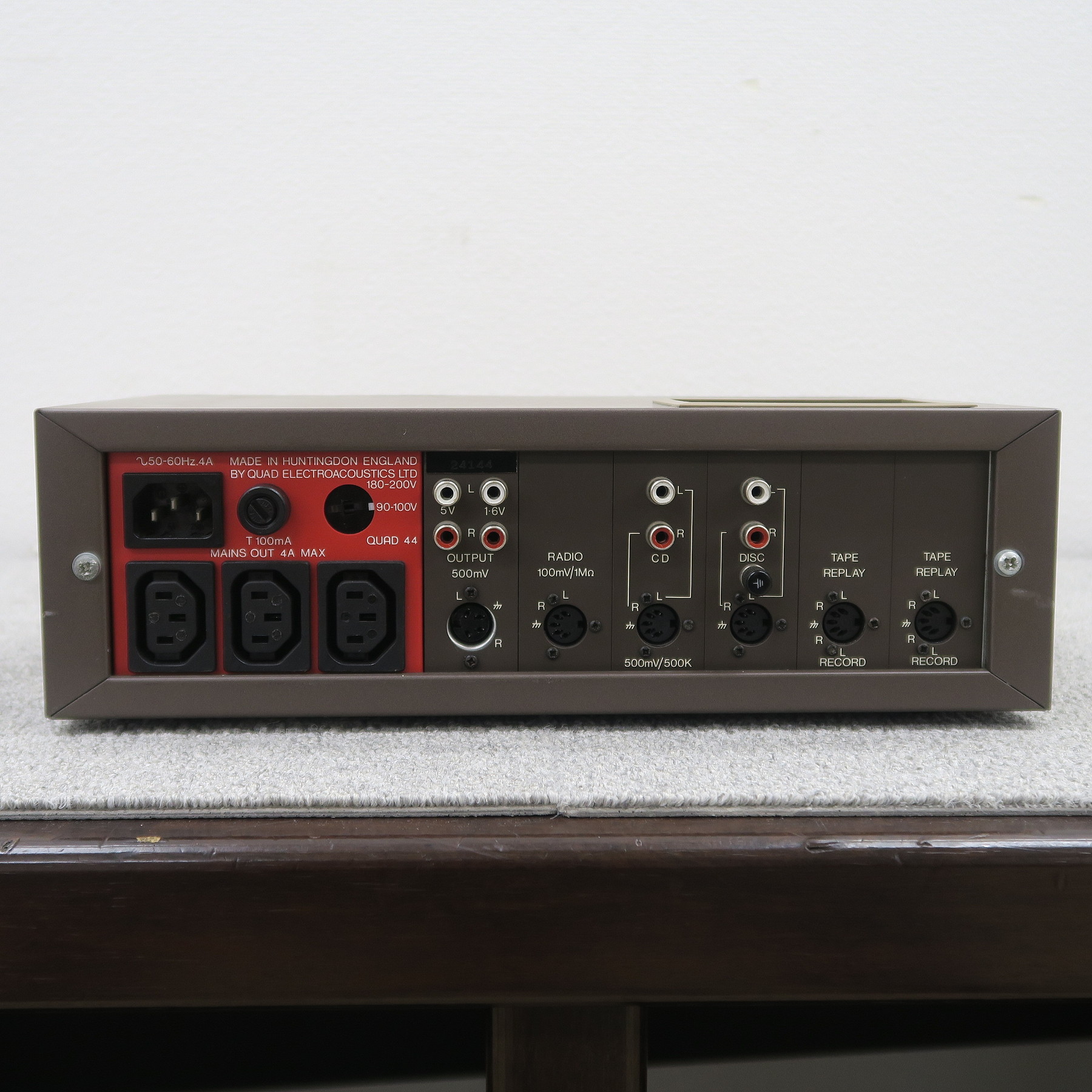 動作未確認QUAD 44 Control Unit クォード ジャンク扱い 動作未確認