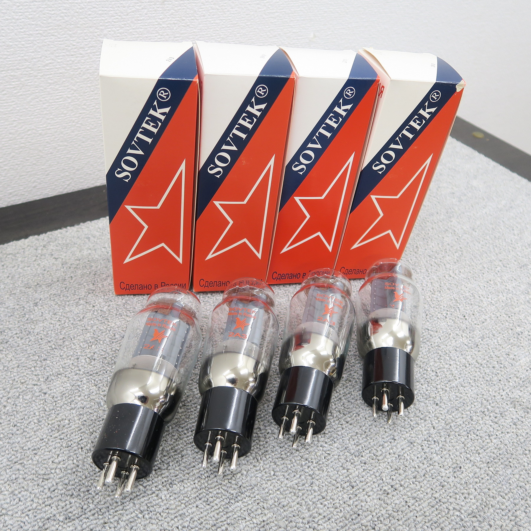 NEC 2A3 ペア（2本セット）中古品 動作未確認 真空管 3極管 出力管 NEC