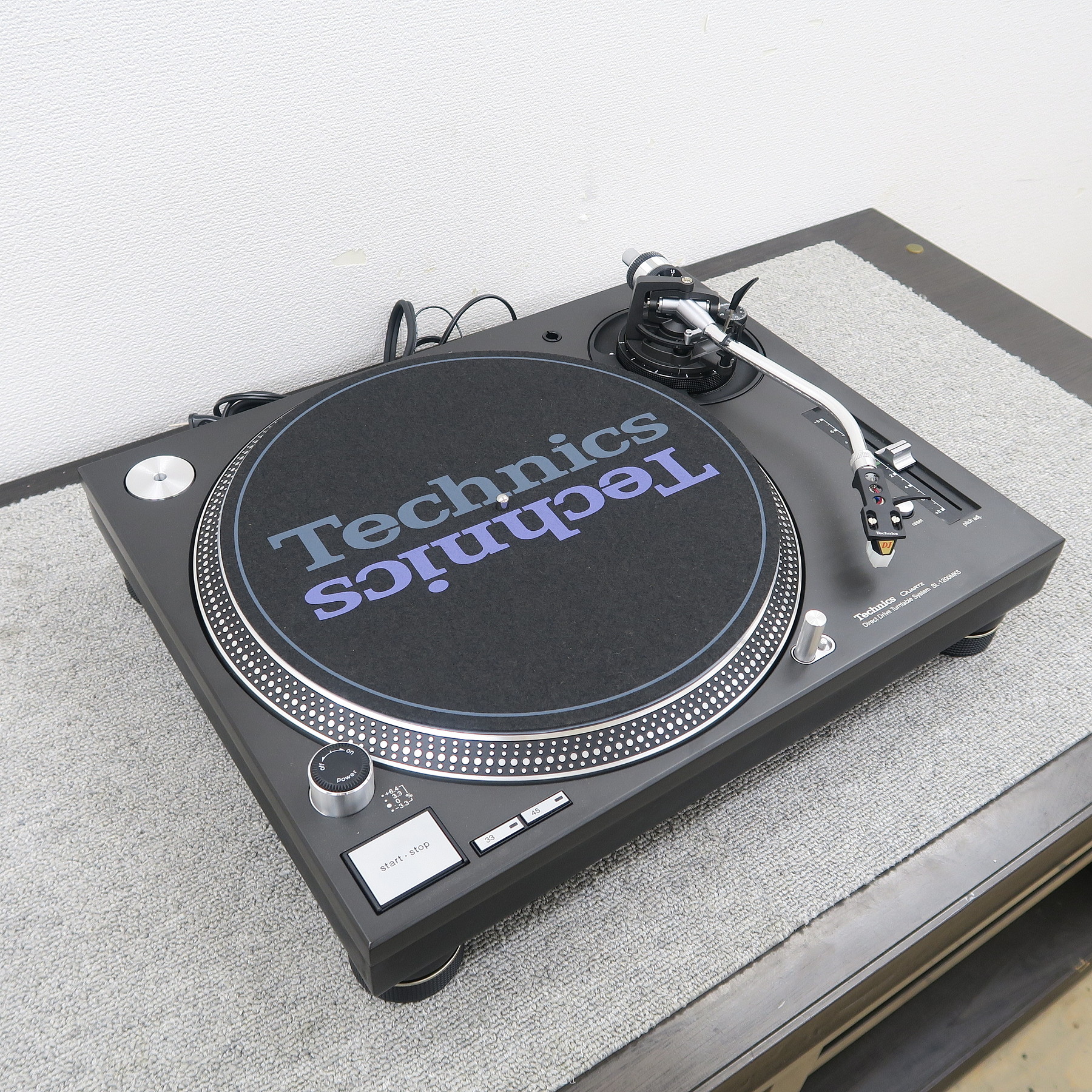 Technics SL-1200MK5 ターンテーブル 2台＋ミキサーSH-EX フルセット