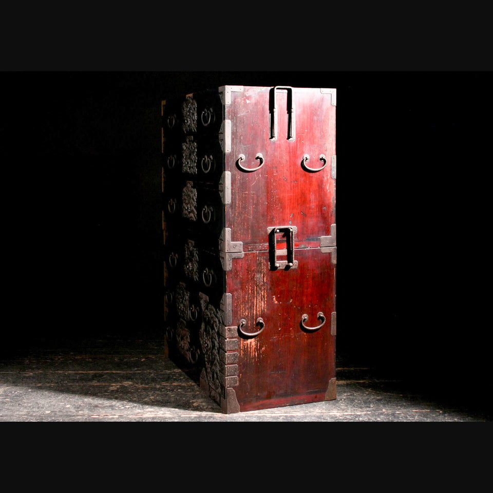 庄内箪笥 E0338 – 赤富士竜市オンラインショップ｜リメイク和家具