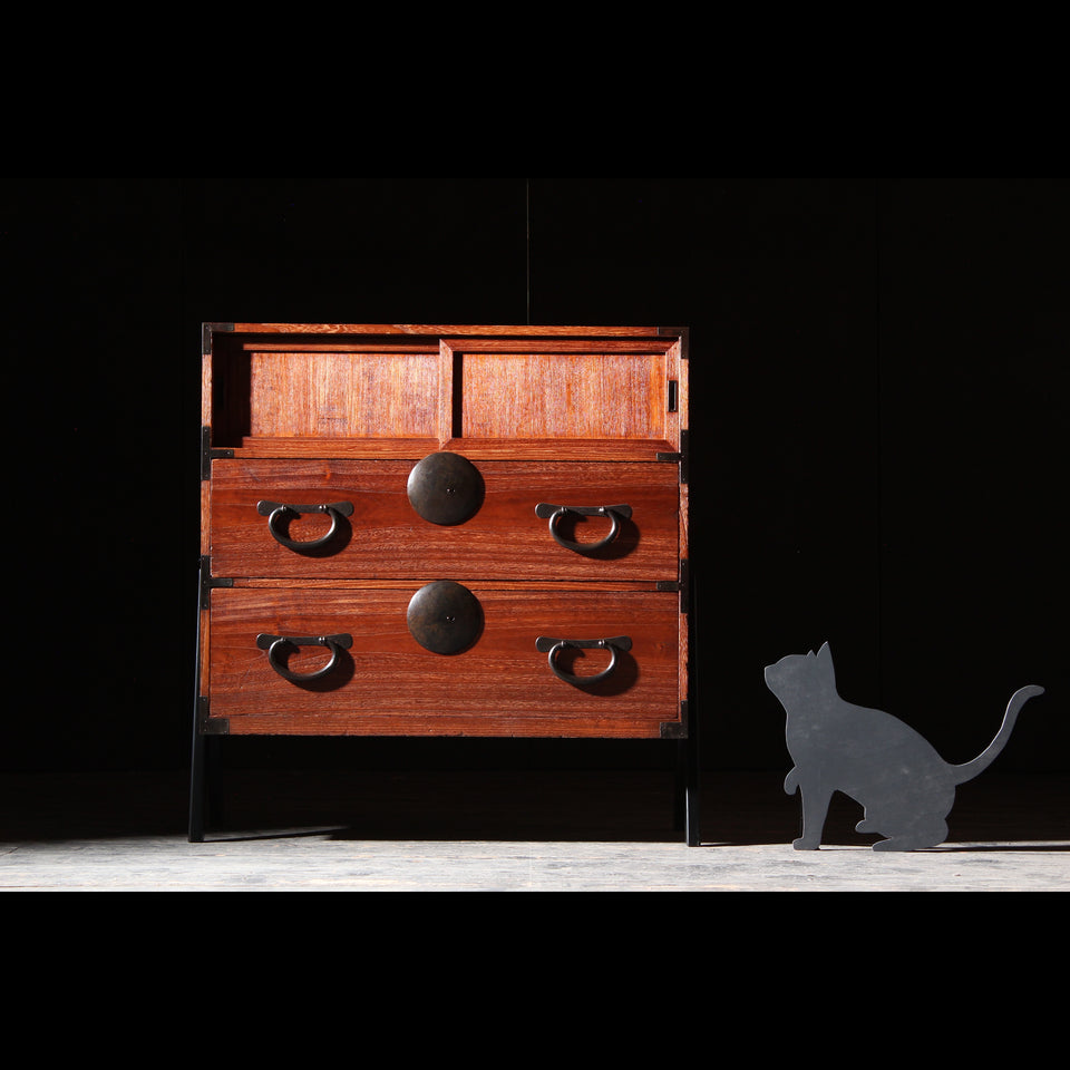 桐の時代箪笥 B0782｜赤富士竜オンラインショップ｜時代家具・古和家具