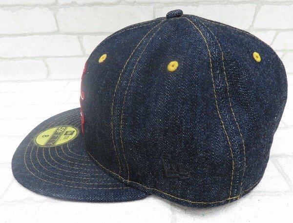 JK1H6495/One Piece of Rock×New Era 59FIFTY 大戦デニムキャップ
