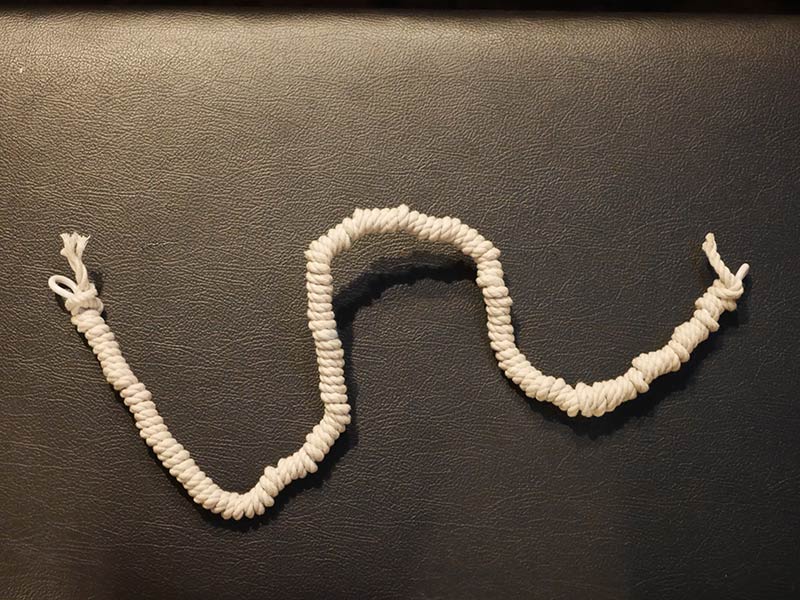 オーダーページ）ハンドメイド インコさんのぐるぐるロープパーチ