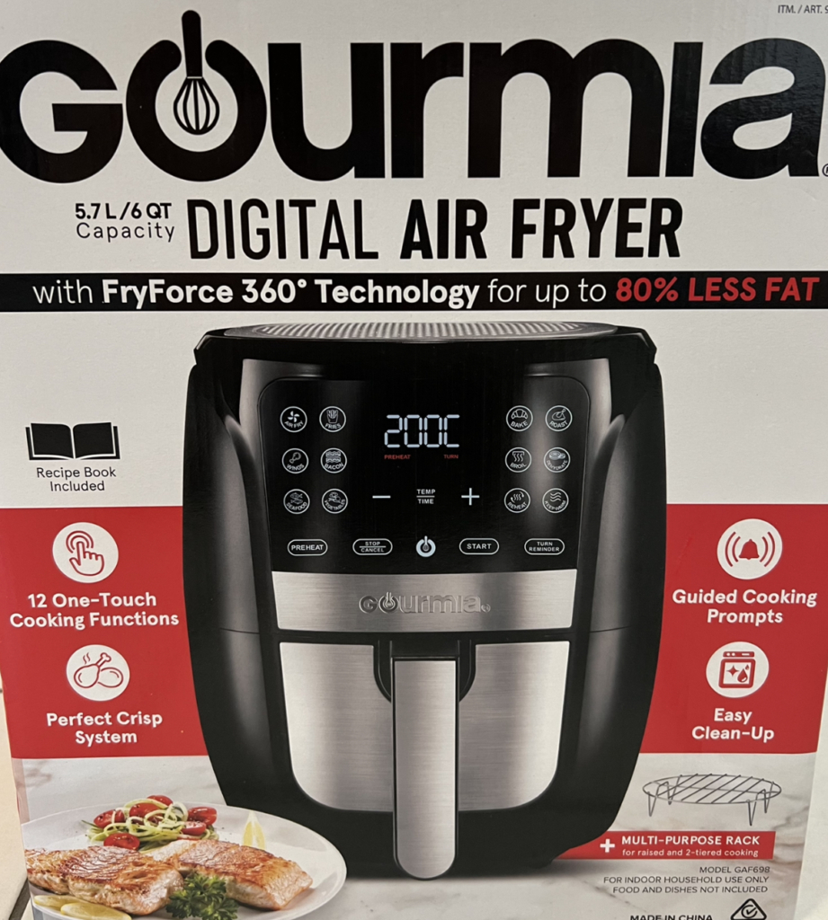 Gourmia 6QT デジタルノンフライヤー GAF698 Amazon.co.jp: GOURMIA