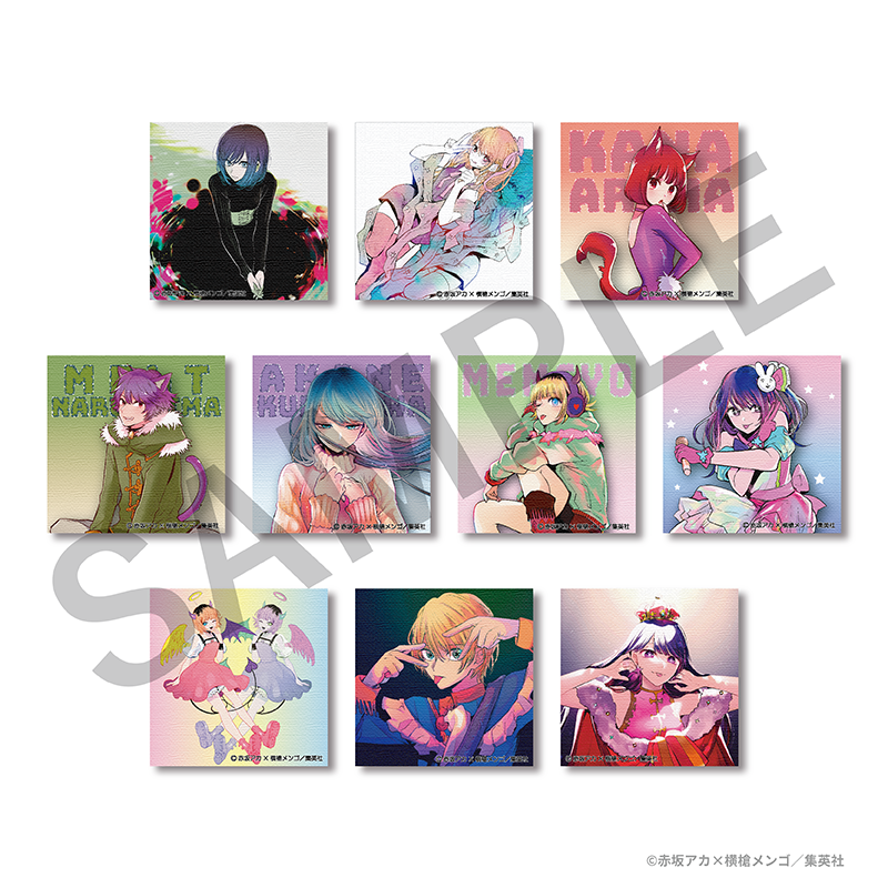 赤坂アカの世界展 LEDライト・アイキャンバス 赤坂アカの世界展公式サイト