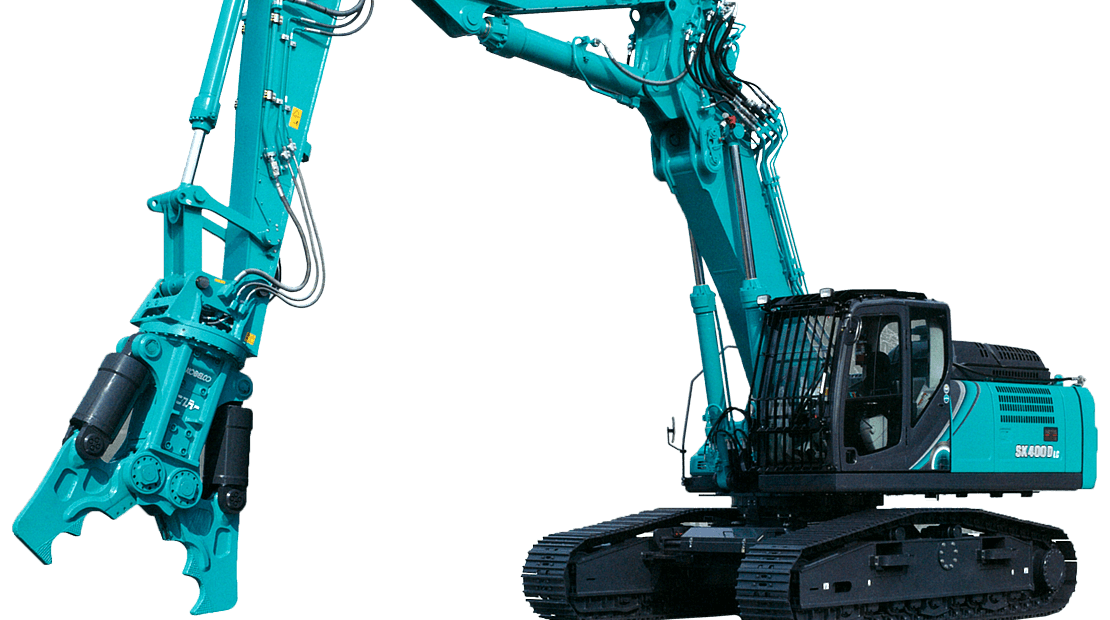 コベルコ建機 SK400 解体機 SK400D｜保有機器｜総合解体業 暁志