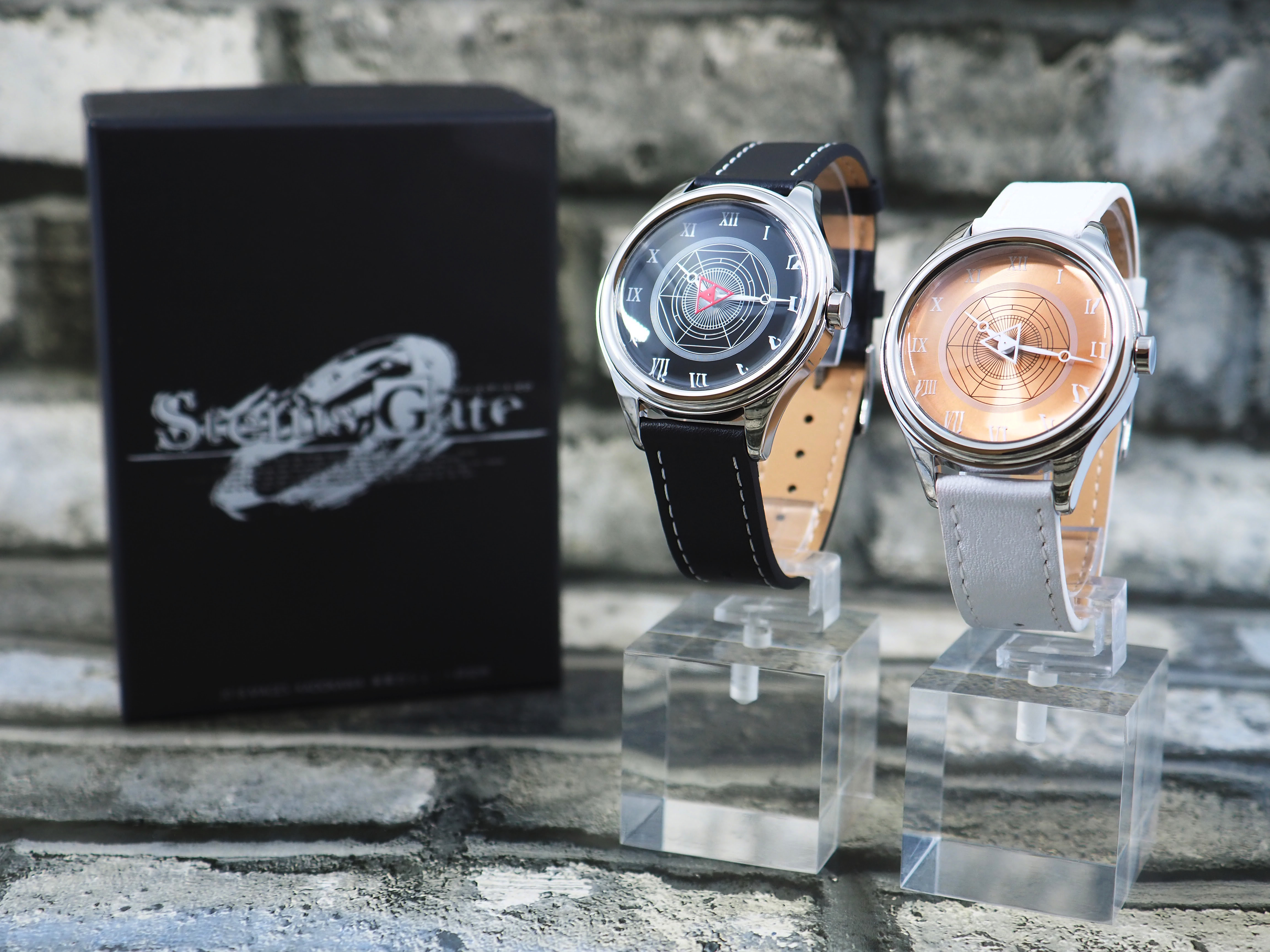 秋葉原が舞台のアニメ「STEINS;GATE 0」の公認腕時計＆懐中時計が限定