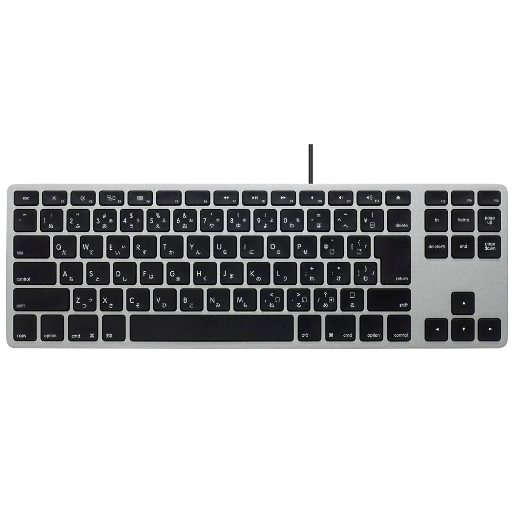Matias Wired Aluminum Tenkeyless keyboard for Mac - Space Gray