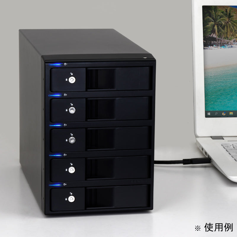裸族のインテリジェントビル 5Bay Type-C [CRIB535EU3C] – 秋葉館