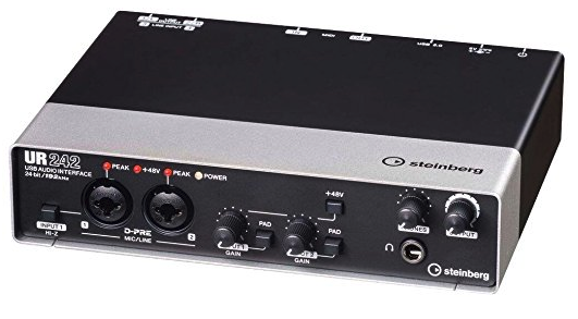 オーディオインターフェース「UR242」の使い方と接続方法【初心者向け