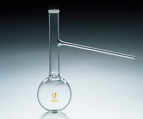 61-0027-43 枝付フラスコ 50mL CL0086-01-10 【AXEL】 アズワン