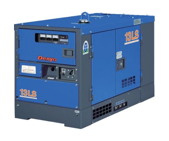 61-2893-92 防音型ディーゼルエンジン発電機 10.5/13kVA（50/60Hz