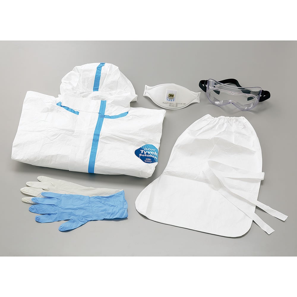 7-4805-03 感染症防護キット L 薄手 【AXEL】 アズワン