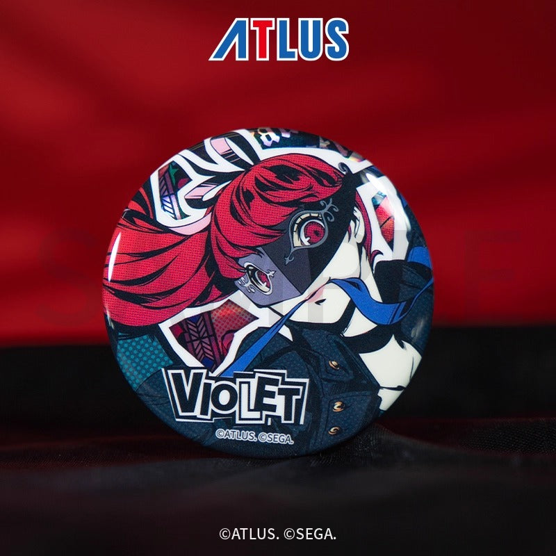 ペルソナ5 大気功缶バッジ 3種類セット カプセル新商品情報】「キャラ