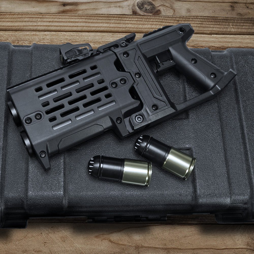 Arts Airsoft 製】AS-40 ダブルバレル グレネードランチャー 40mmガス