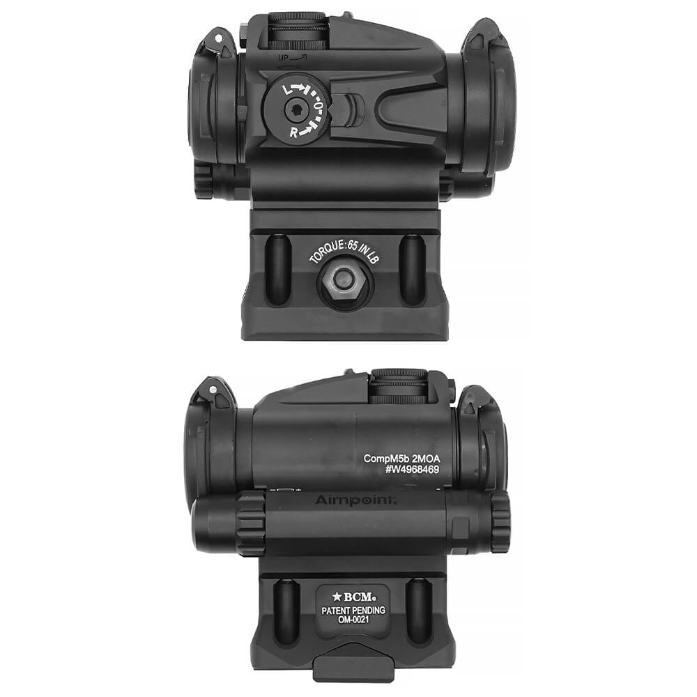 Evolution Gear 製 】 T1/T2 ドットサイト 対応 BCM Lower 1/3