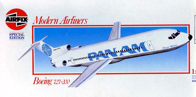 Building the Airfix Boeing 727-200 – Airlinercafe