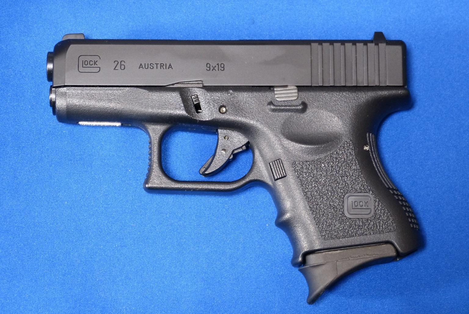 GLOCK 26 ガスガン ブラック 東京マルイ グロック26 ガスガンを