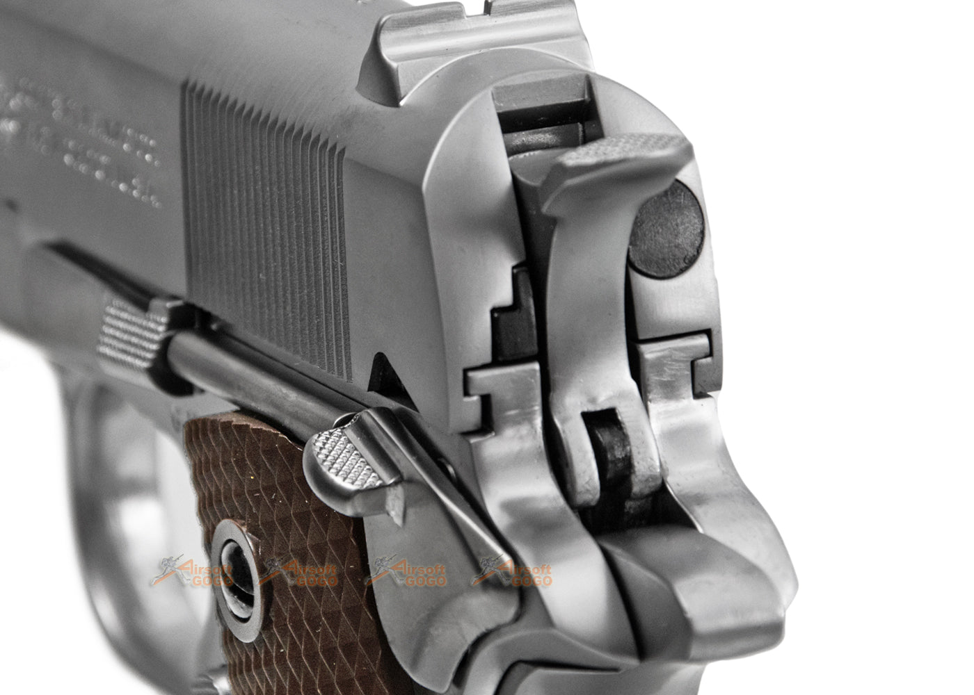 WE サイバーガン コルト1911 ガス ブローバック ( シルバー