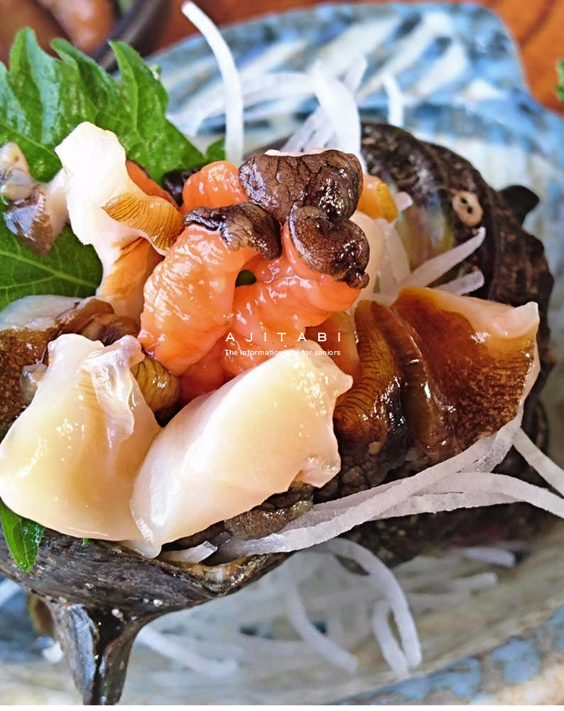 伊豆の超特大活釜サザエ « あじたび シニア向け通販・情報サイト