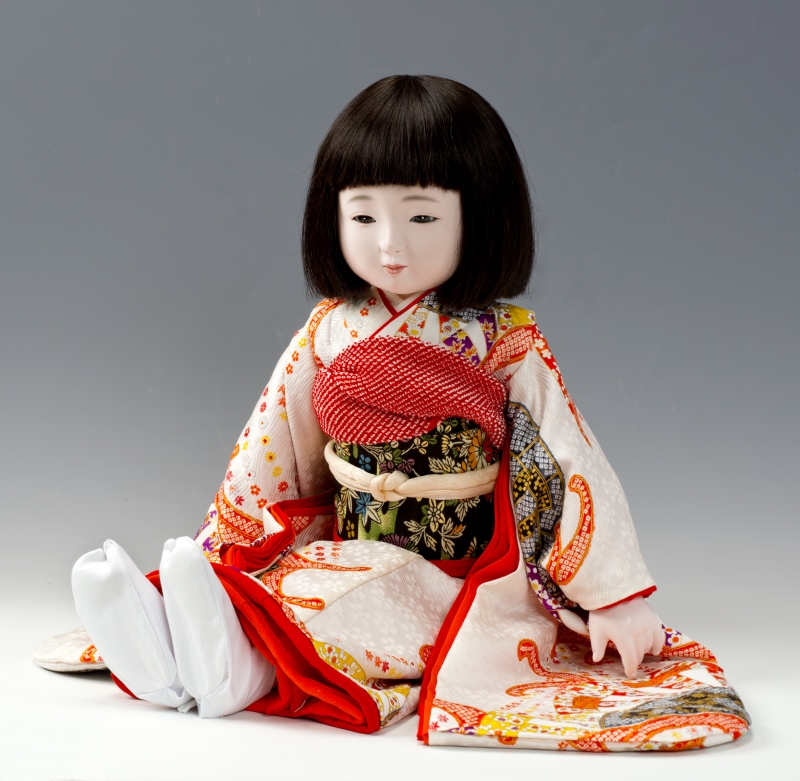 二代 味岡映水作 市松人形 18号 | 岡崎市｜味岡人形｜雛人形・五月