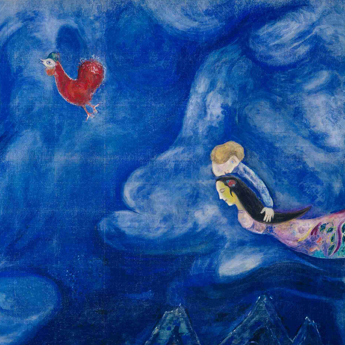 マルク・シャガール、【「アレコ」第3場:「ある夏の昼下がりの小麦畑