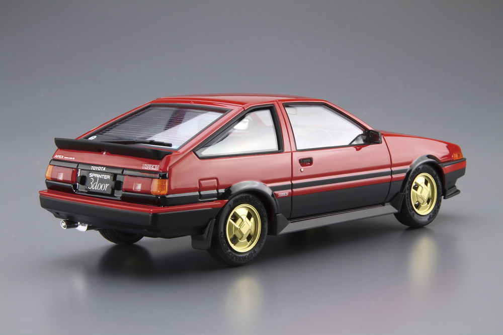 1/24 トヨタ AE86 スプリンタートレノGT-APEX '84 - AOSHIMA SCALE