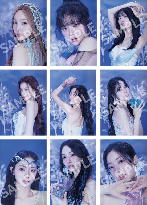 クリアファイル17枚セット TWICE TWICE JAPAN 5th ALBUM 『DIVE』