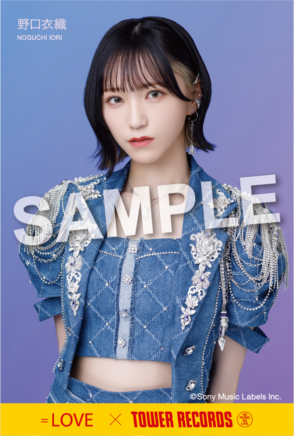 イコラブ 野口衣織 直筆生写真 Be Selfish イコラブ 野口衣織 直筆生