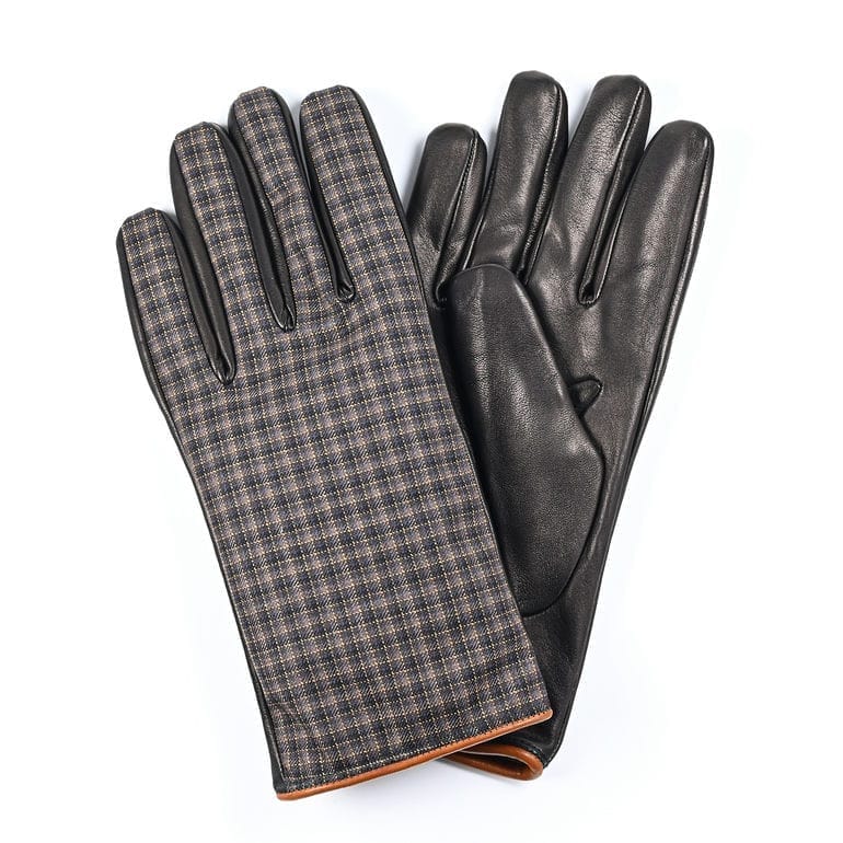 ポールスミス Paul Smith 手袋 グローブ GLOVE CHECK メンズ ブラック