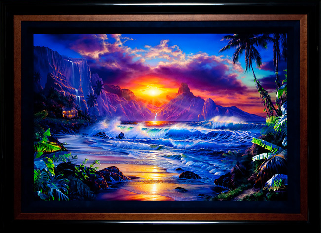 ラッセン クリスチャンラッセン 絵画 版画 ヴァルアモアナ 絵 アート