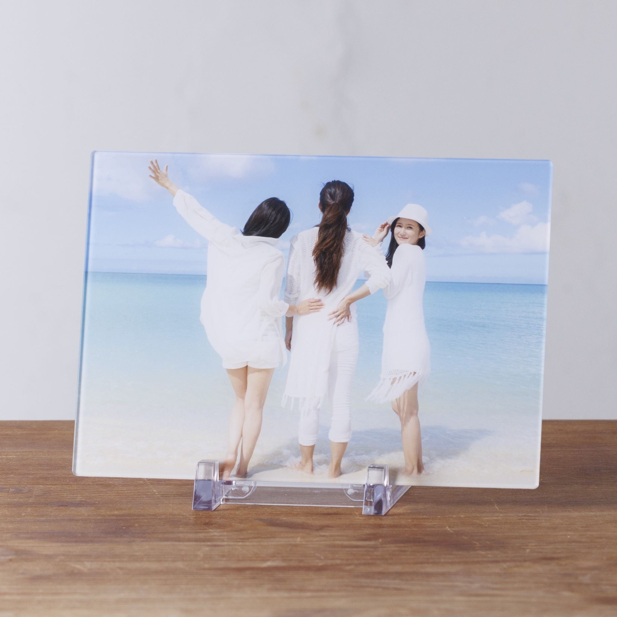 アクリルフォトパネル【M】Z8/A5 プレゼント 記念品 写真立て – 縁の
