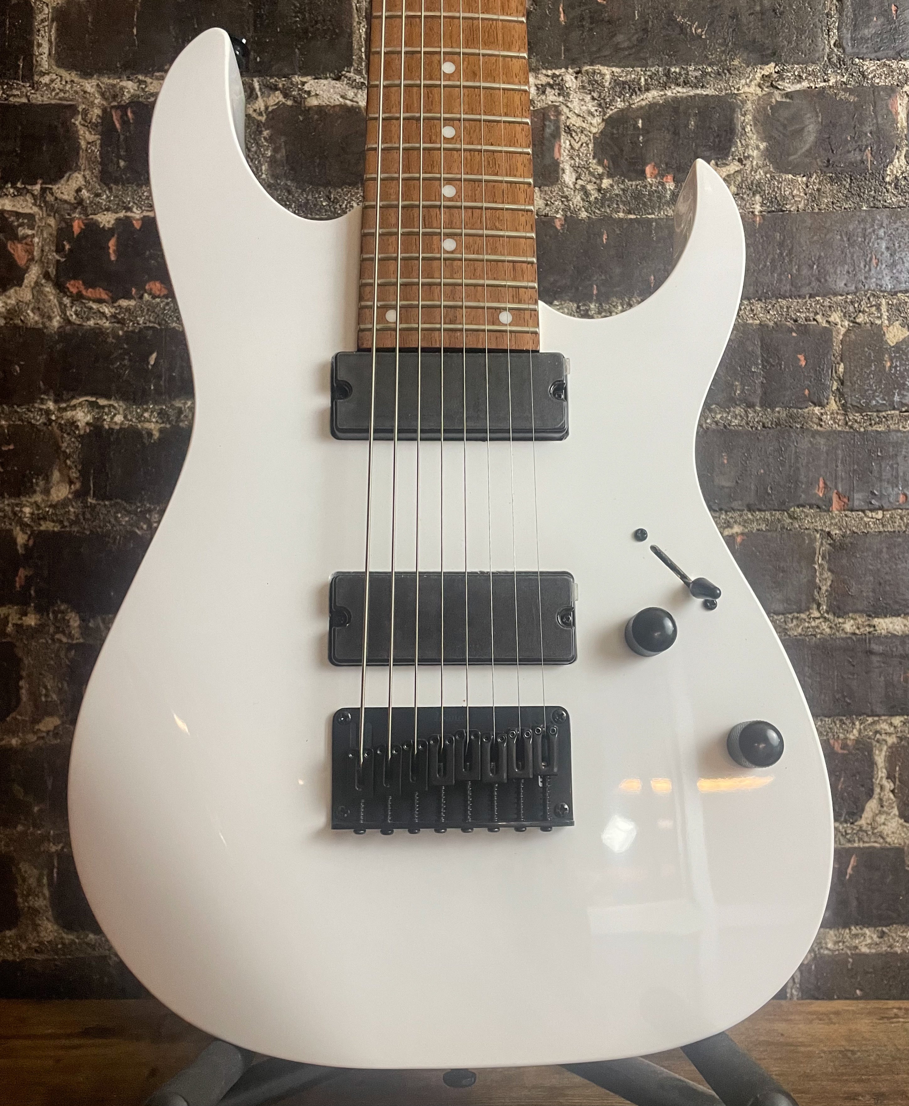 Ibanez RG8 8-String Electric Guitar White – Allen Music Shop