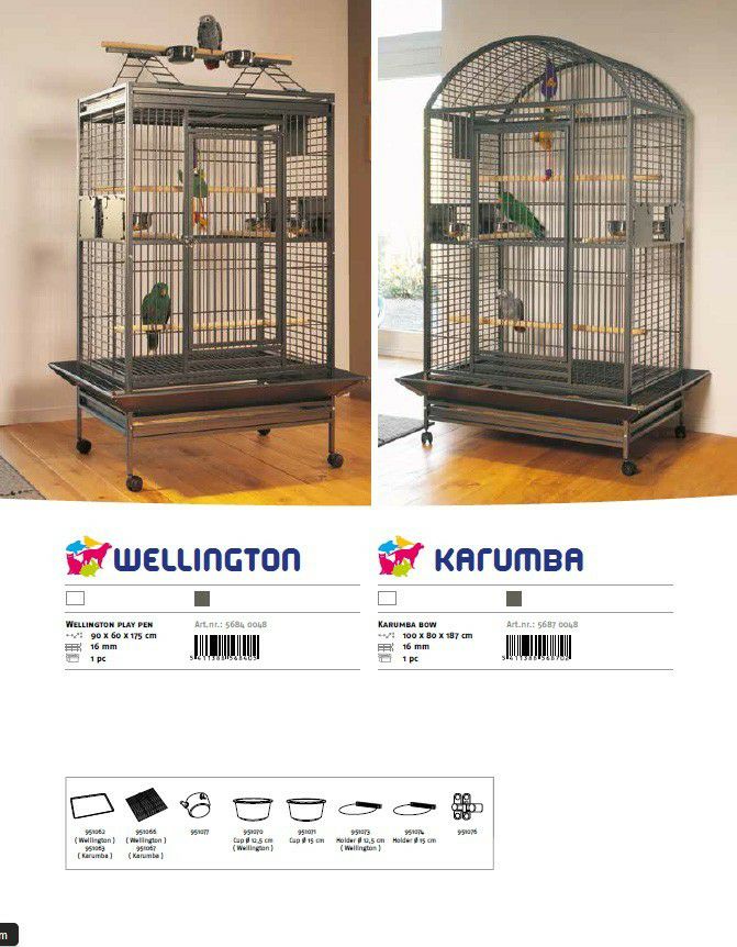 鳥用 鳥かご SAVIC ベルギーサヴィッチ バードケージ カルンバボウ