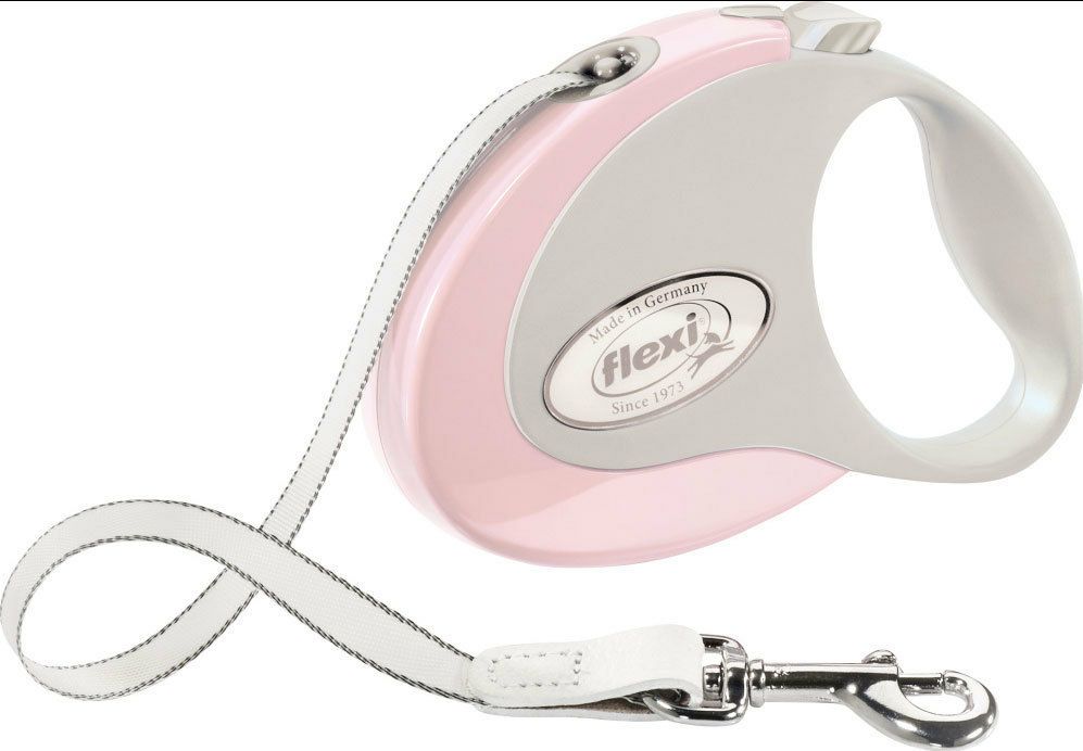 希少 flexi フレキシリード 3mリード ゼブラ柄 犬 ペット ピンク S
