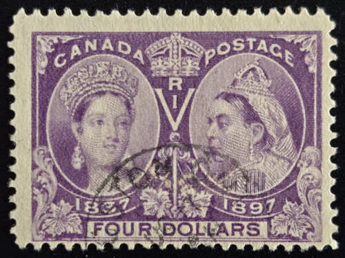 カナダ 1897 Diamond Jubilee 6c 未使用1種 カナダ 1897 Diamond