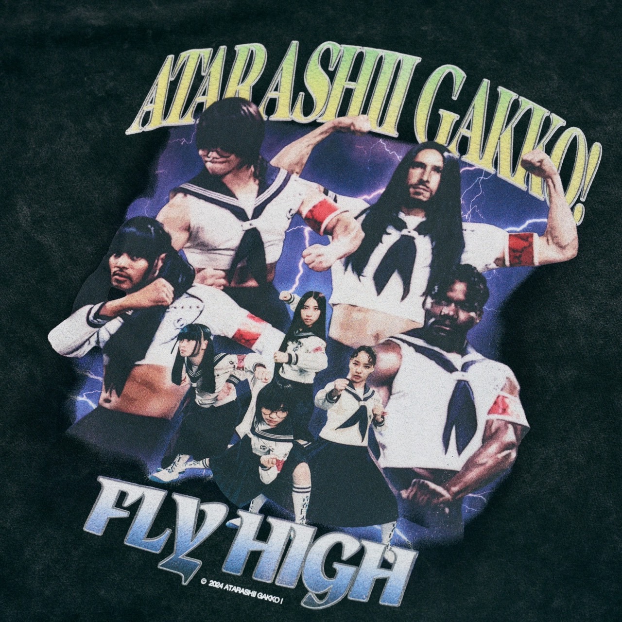 MV】新しい学校のリーダーズ 「MUSCLE AG!」Tシャツ販売（8/30） | ALL